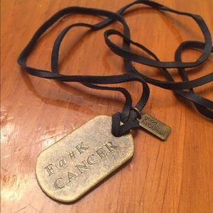 F@#K CANCER Necklace from good hYOUman
